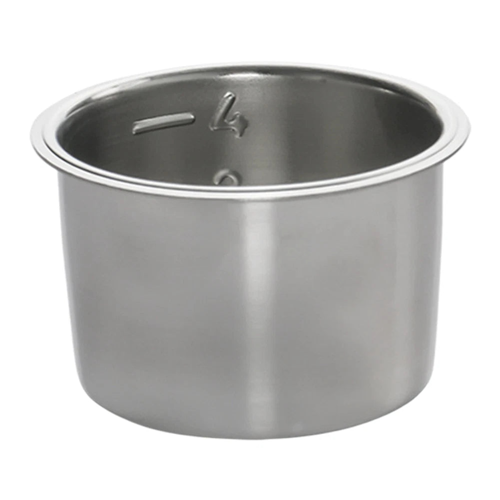 51mm Silver Coffee Filter Basket for 1 2 4 Cup Non Pressurized Brewing