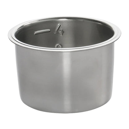 51mm Silver Coffee Filter Basket for 1 2 4 Cup Non Pressurized Brewing