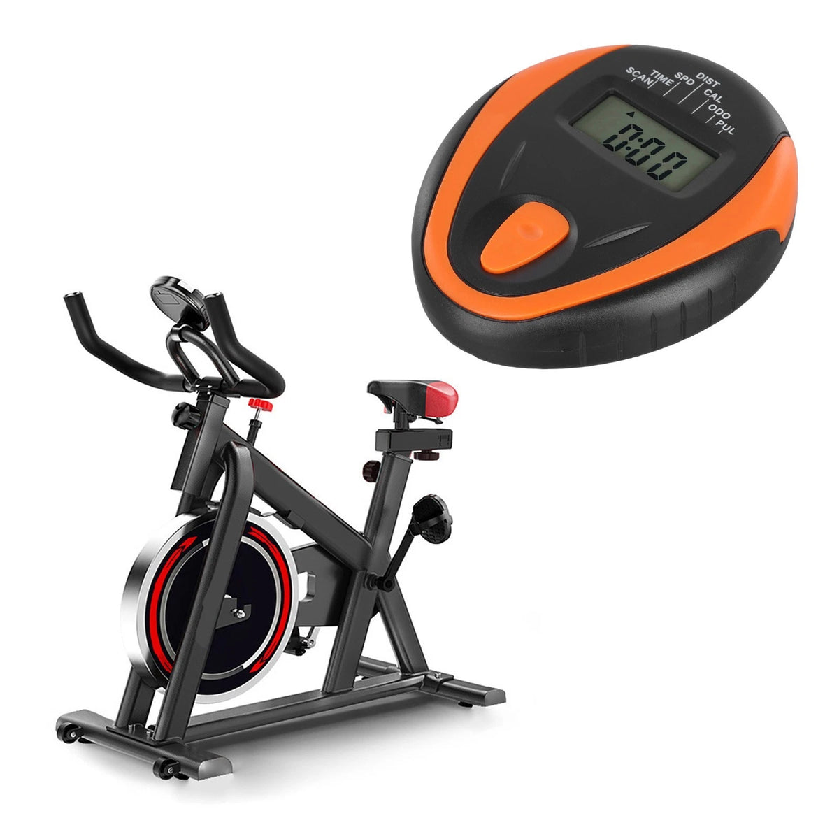 Easily Track Your Performance LCD Monitor for Exercise Bikes