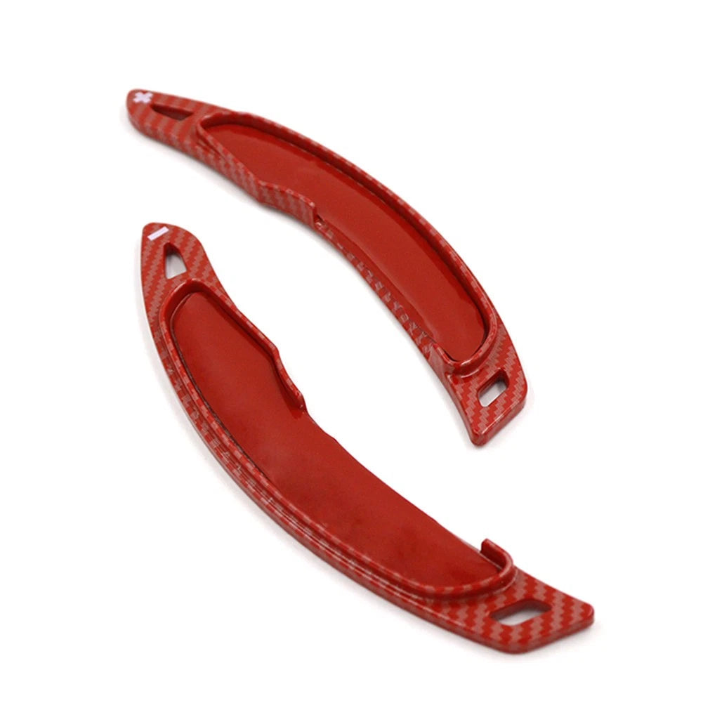 Steering Wheel Shift Paddle Extensions for Mitsubishi Lancer Outlander ASX (2010–2020) Red