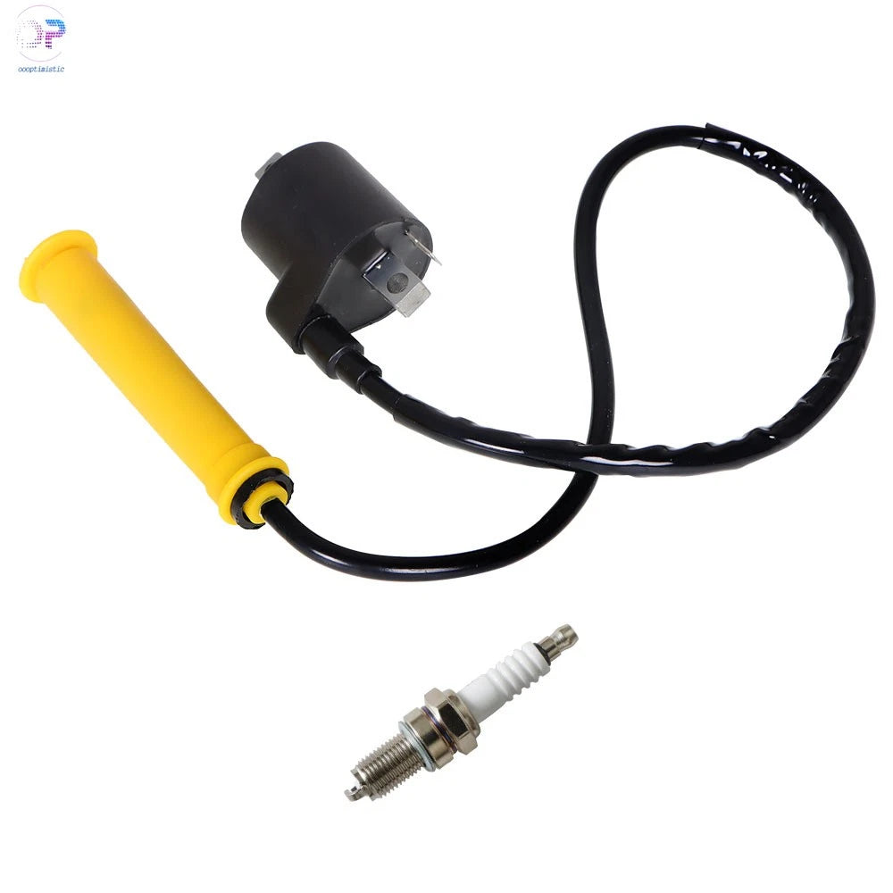 Ignition Coil & Spark Plug Set for Honda Foreman 500 TRX500 (2008–2011)
