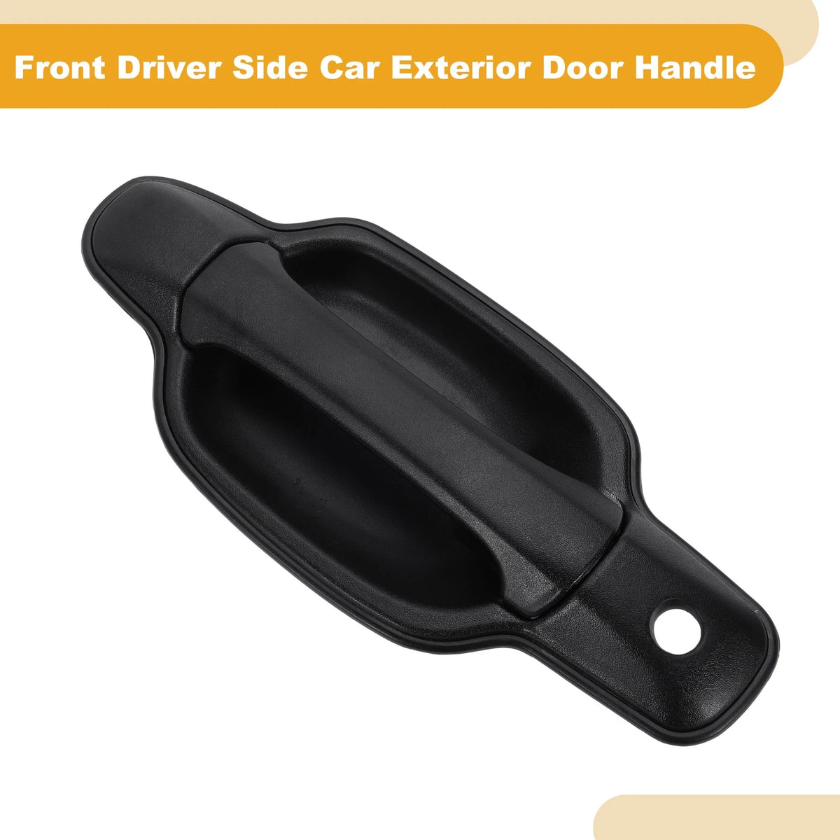 Front Left Door Handle No.25875521 for GMC Canyon (2015–2023) Black
