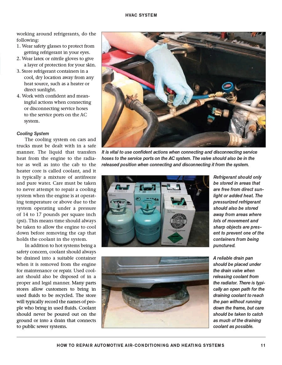 Automotive Air-Conditioning & Heating Systems Repair Guide