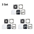 Set of 3 Carburetor Gasket Repair Kit for ZAMA GND-105 C1M-EL44 Chainsaw