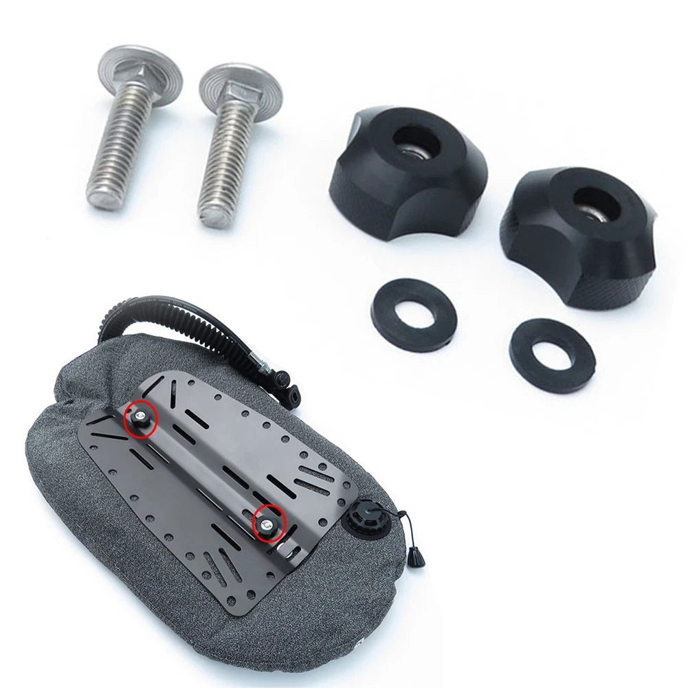 2pcs Embedded Screws for Scuba Diving Backplate 51630