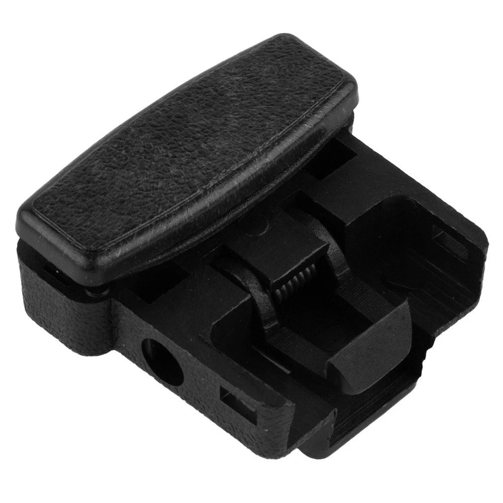 2X Glass Lock Buckles for Universal Applications (Black Plastic)