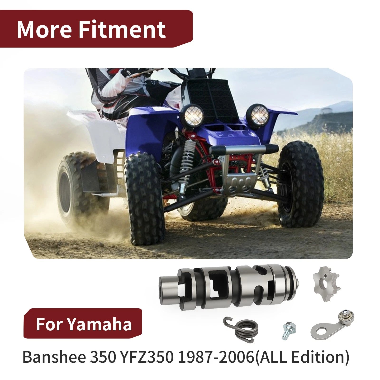Shift Cam for Yamaha Banshee YFZ350 (1987–2006) 2GU-18540-00-00