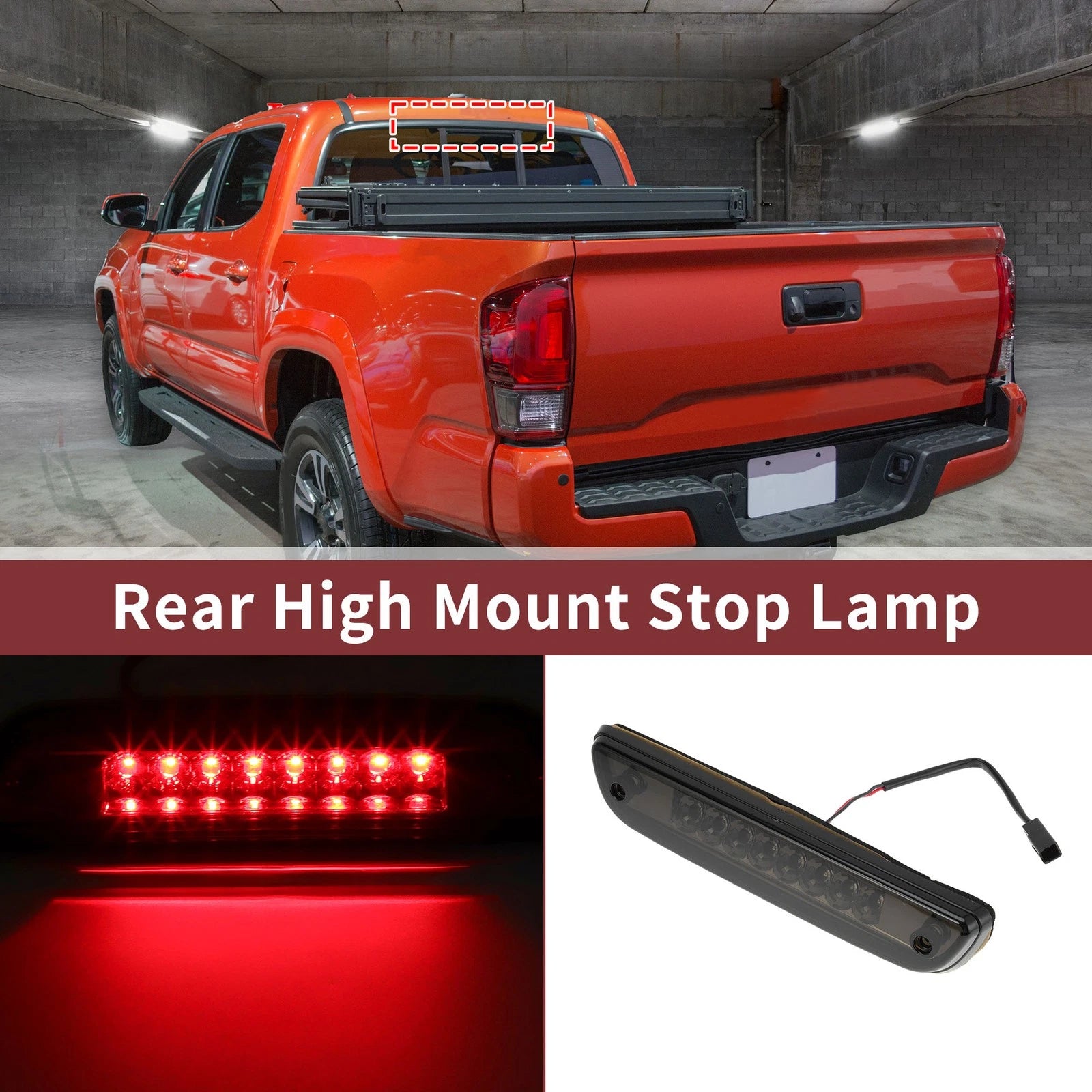 LED Third Brake Light Replacement for Toyota Tacoma (2005–2015)