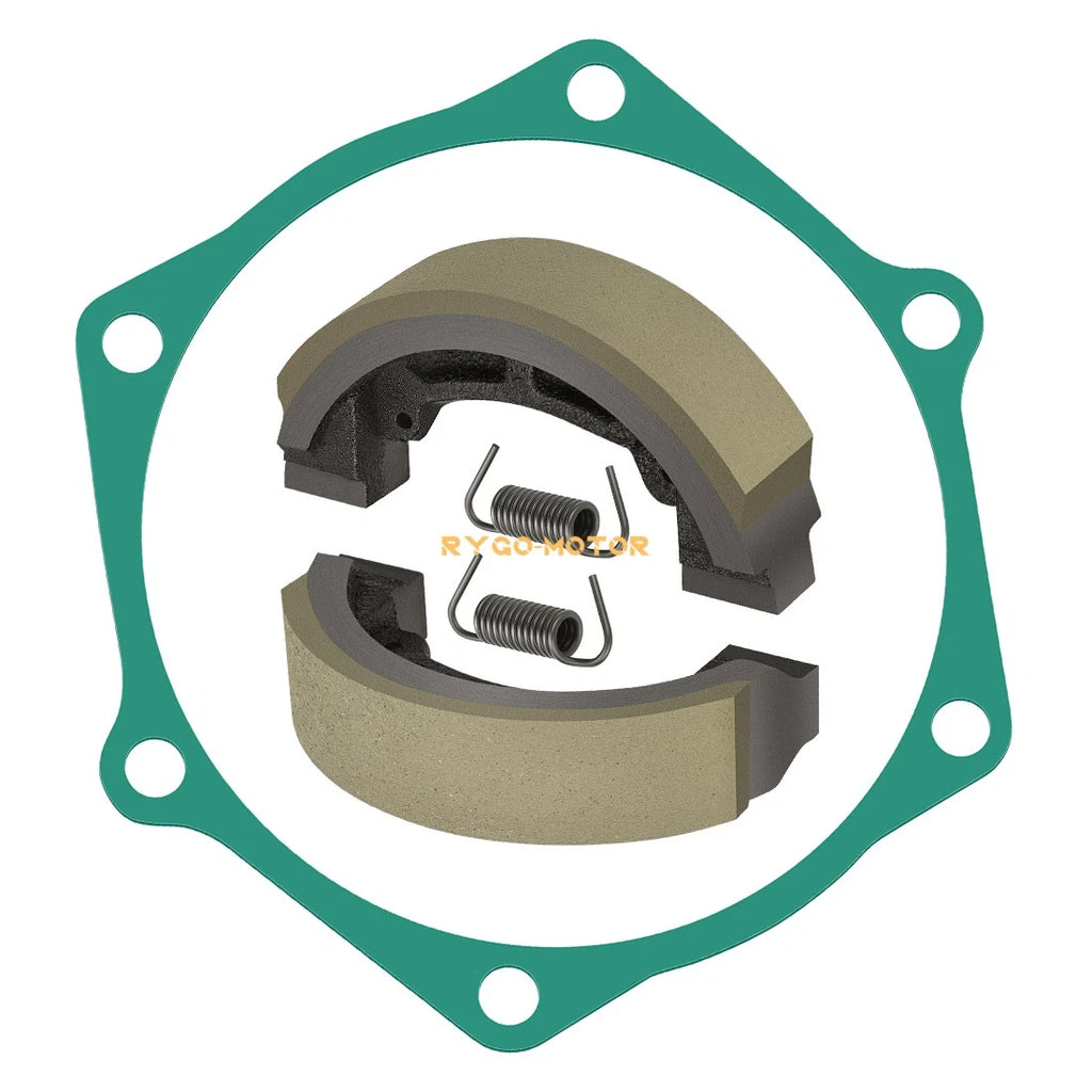 Brake Shoes Kit with Springs & Gasket for John Deere 650 670