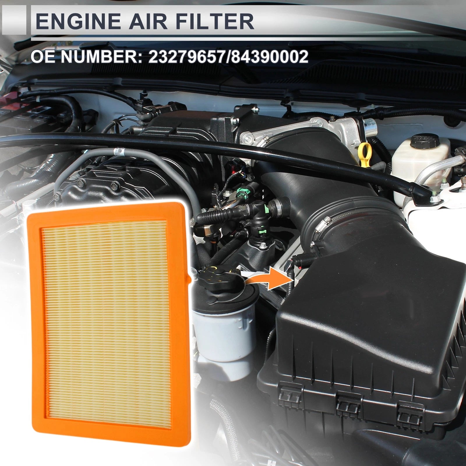 Engine Air Filter Replacement for Chevrolet Equinox 2018–2025