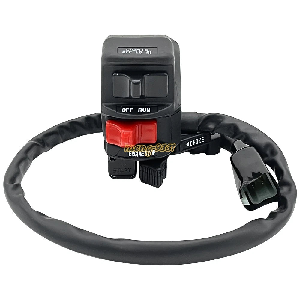 Handlebar Start Stop Switch Headlight for Kawasaki Bayou 220 250 (1990–2004)