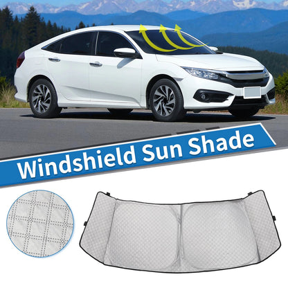 Car Window Cover Aluminum Film for Honda N-BOX JF5 JF6 Foldable Black (2011–2019)