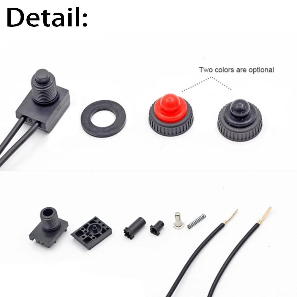 Latching Button Push Switch for - Waterproof