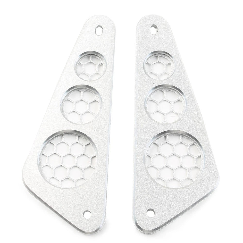 Set of 2 Rear Silver Panel Guards for Yamaha XSR155 (2019–2022)