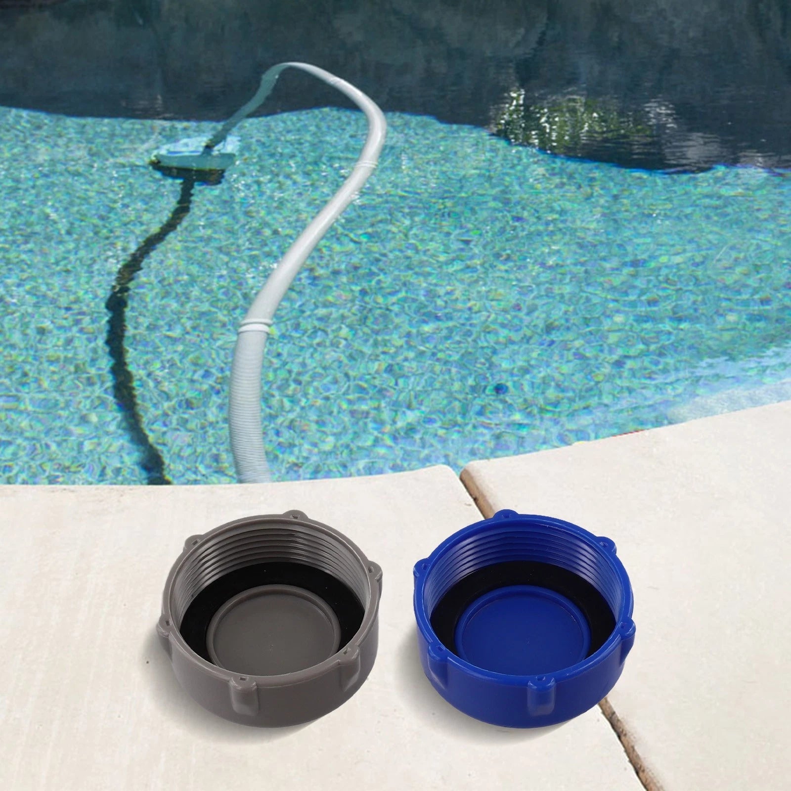 Drain Valve Cap 2 Pack for Coleman Pool Models P6D1158 P01010