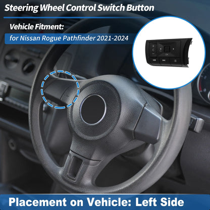 Cruise Control Rocker Switch Button for Nissan Rogue Pathfinder (2008–2020)