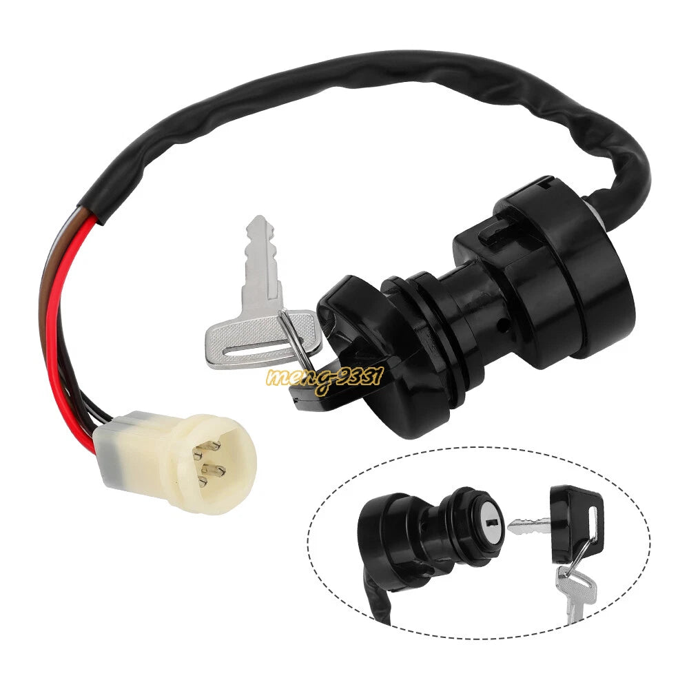 Ignition Key Switch for Yamaha Banshee/Big Bear/Warrior 350 (1987–1995)
