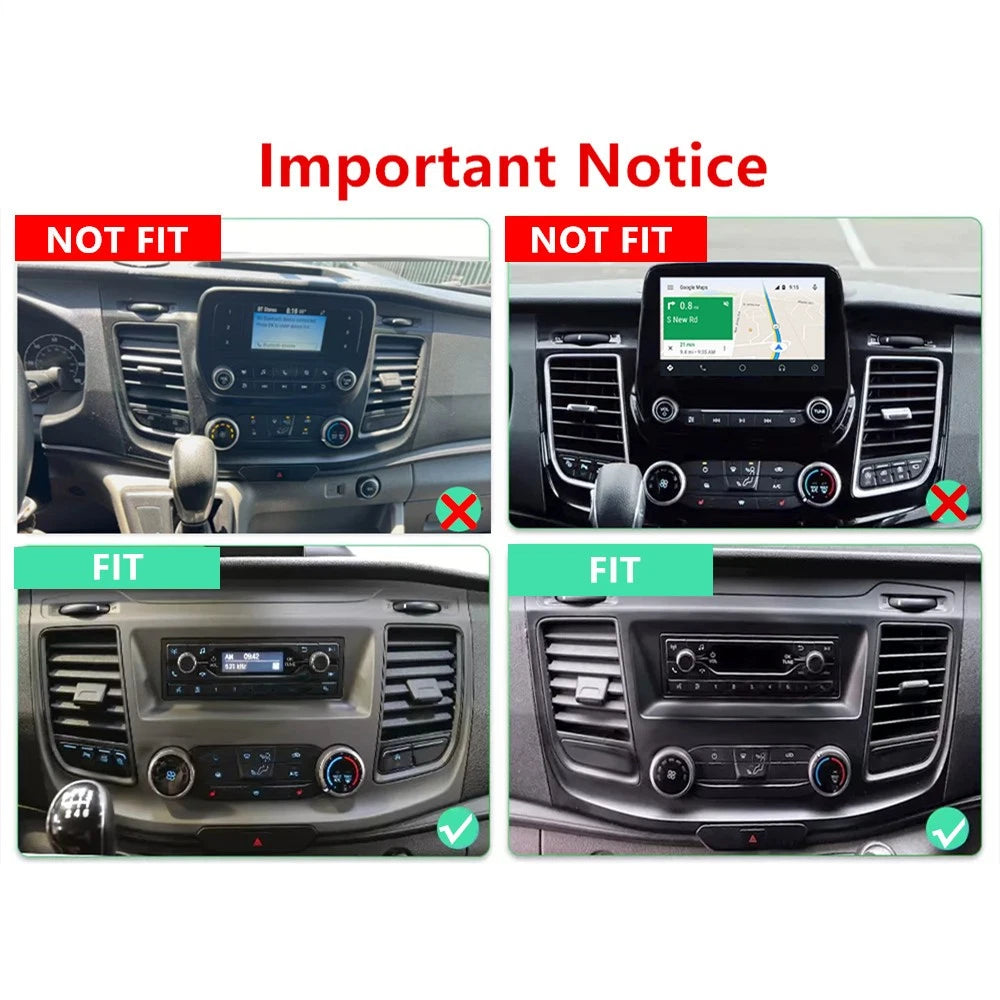 10.1'' Android Stereo Radio GPS for Ford Transit 150 250 350 2019–2025