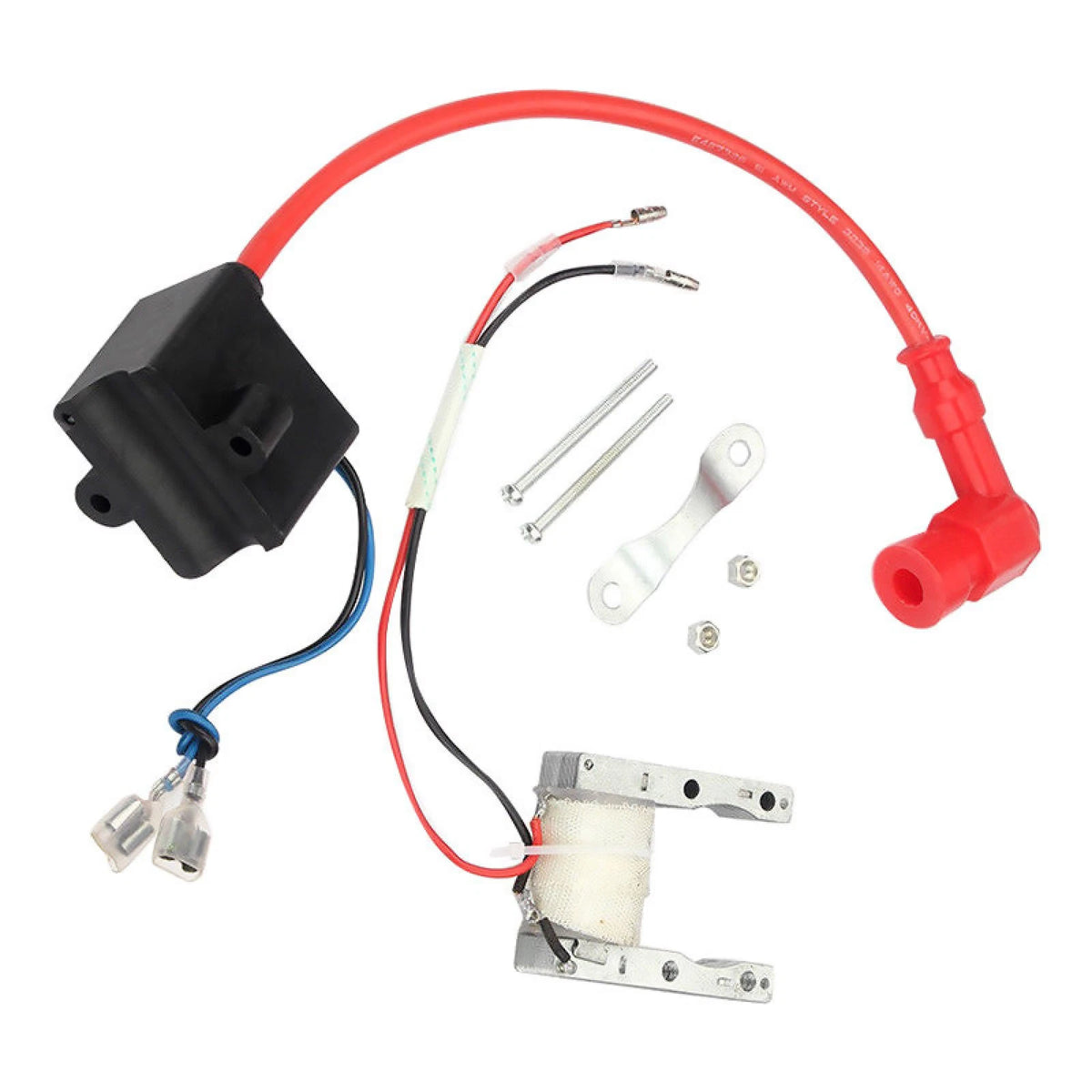 CDI Ignition Coil Magneto for 49cc 50-80cc 2-Stroke Engine Motorcycle (N/A)