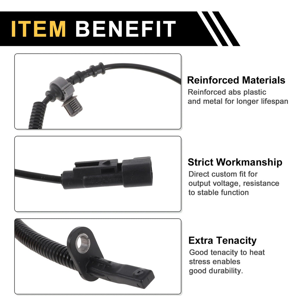 ABS Wheel Speed Sensor Replacement for Chevrolet Blazer Front Left (1998–2005)