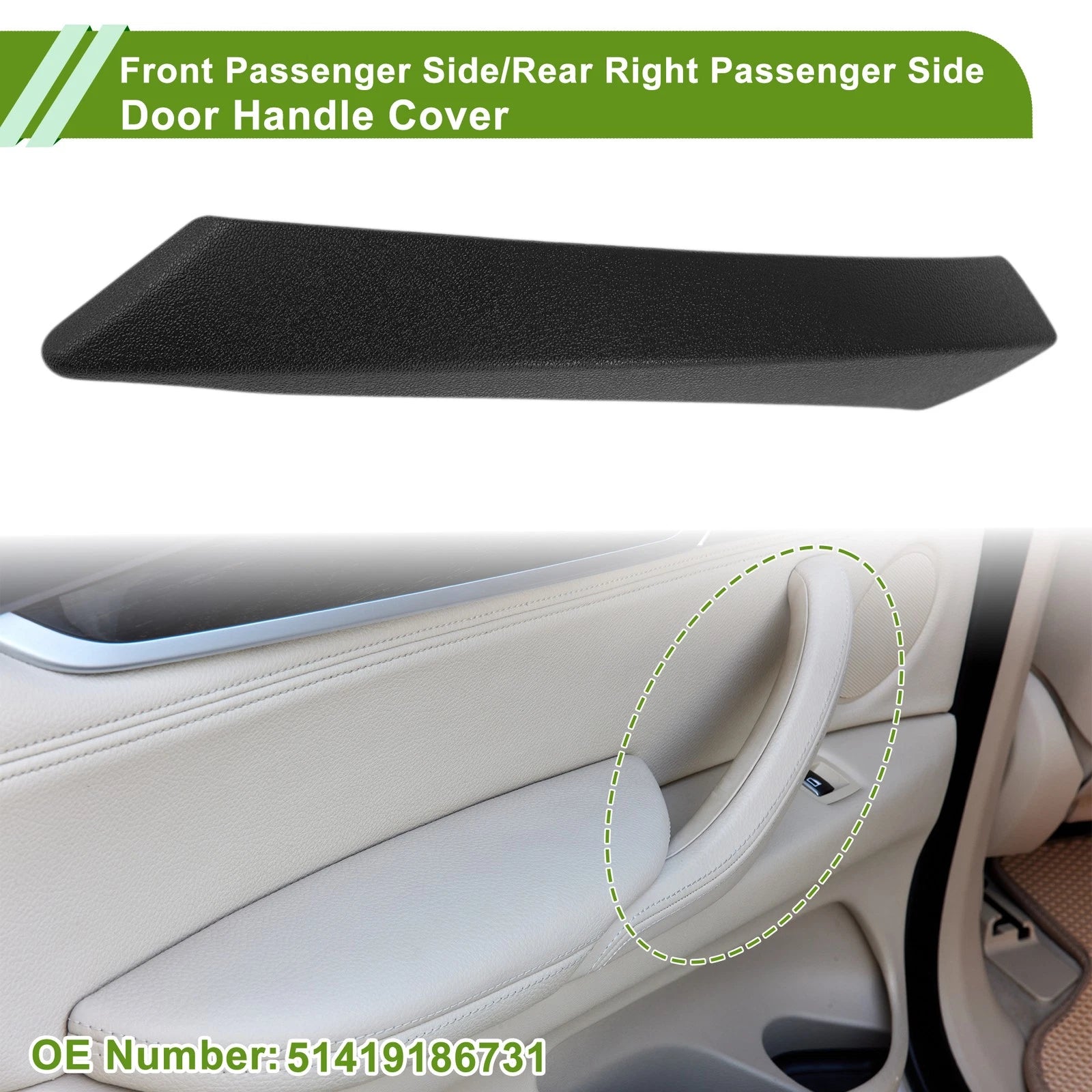 Door Handle Pull Trim Cover Replacement for BMW Z4 (2009–2016)