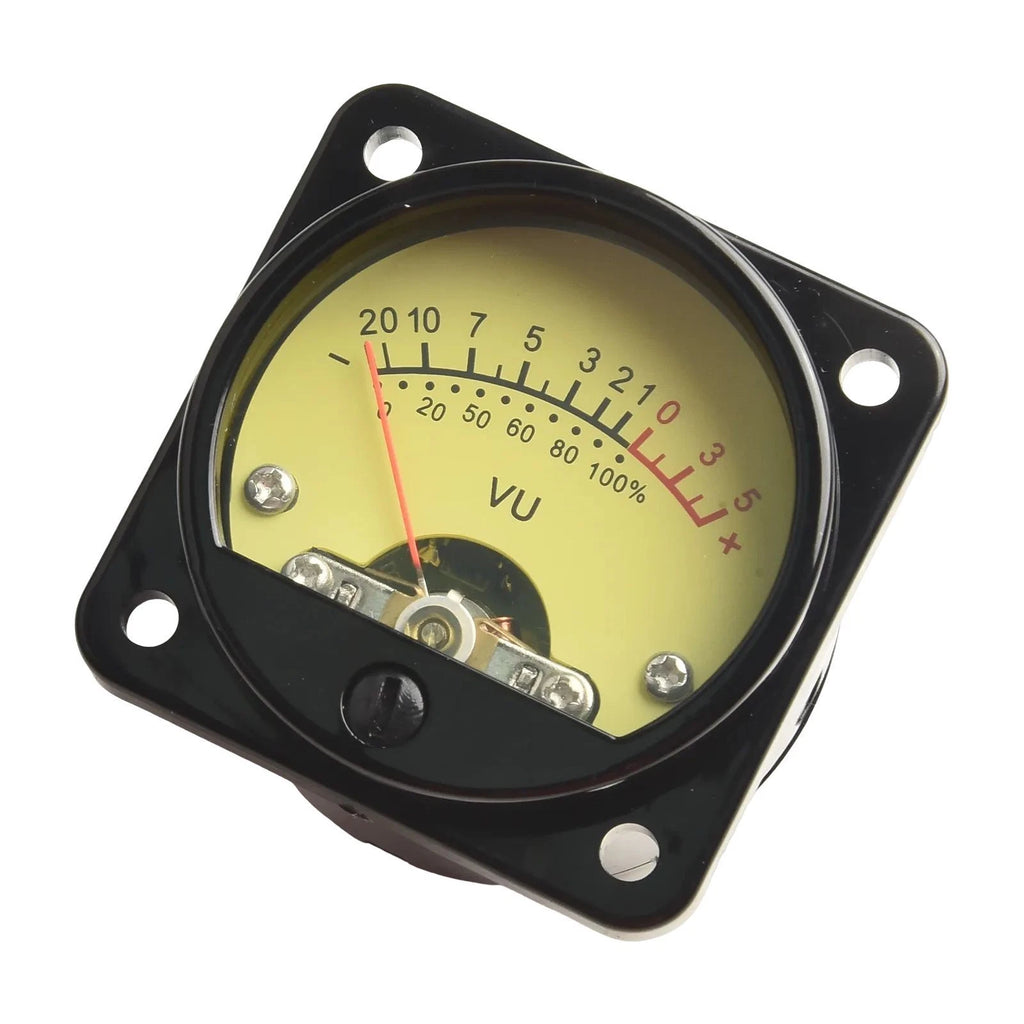 VU Level Meter with LED Lighting for DIY Audio Setup