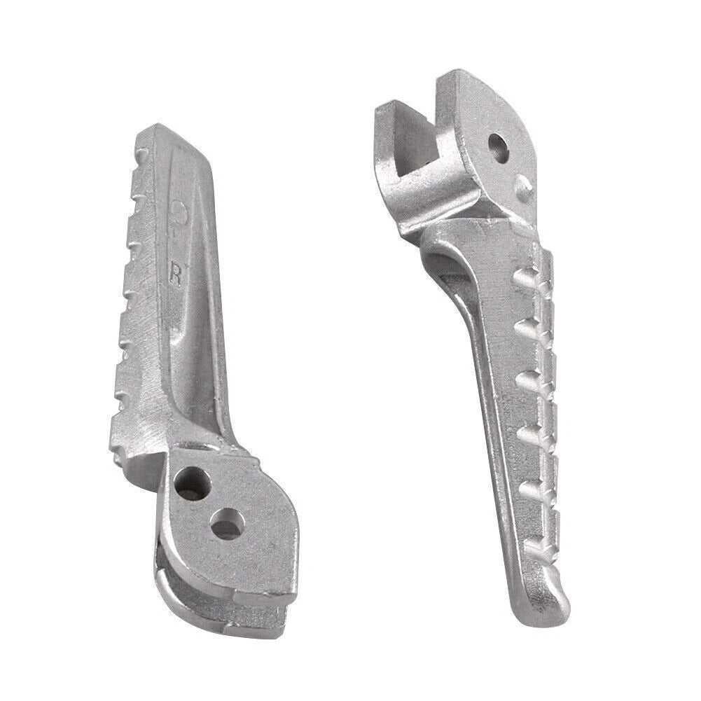 Chrome Rear Passenger Foot Pegs for Ducati Monster 696 796 (2009–2014)