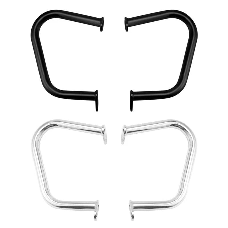 Chrome/Black Engine Guard Crash Bar for Triumph Street Cup (2016–2020)