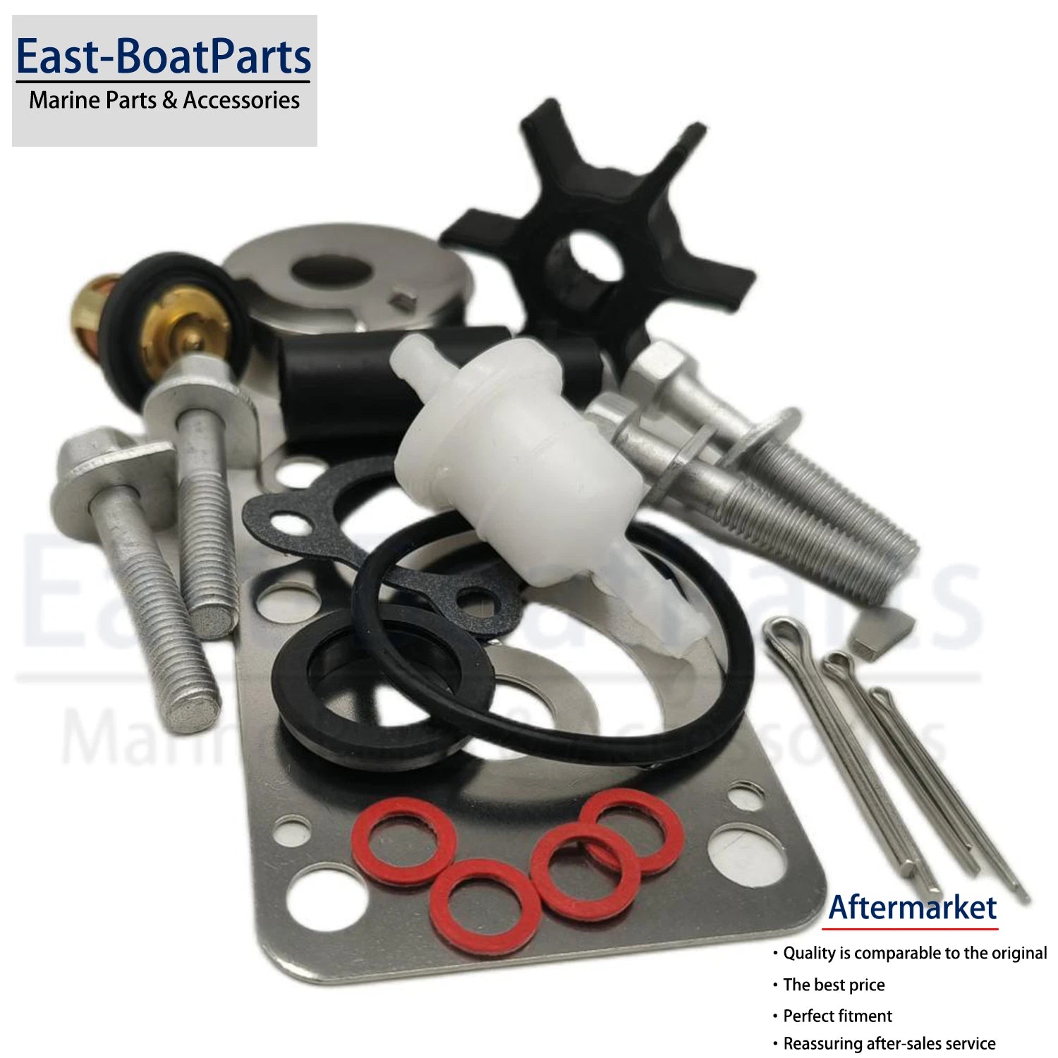 Service Parts Kit Impeller for Yamaha Outboard 8HP 9.9HP (FT8D FT8G FT9.9G FT9.9J)