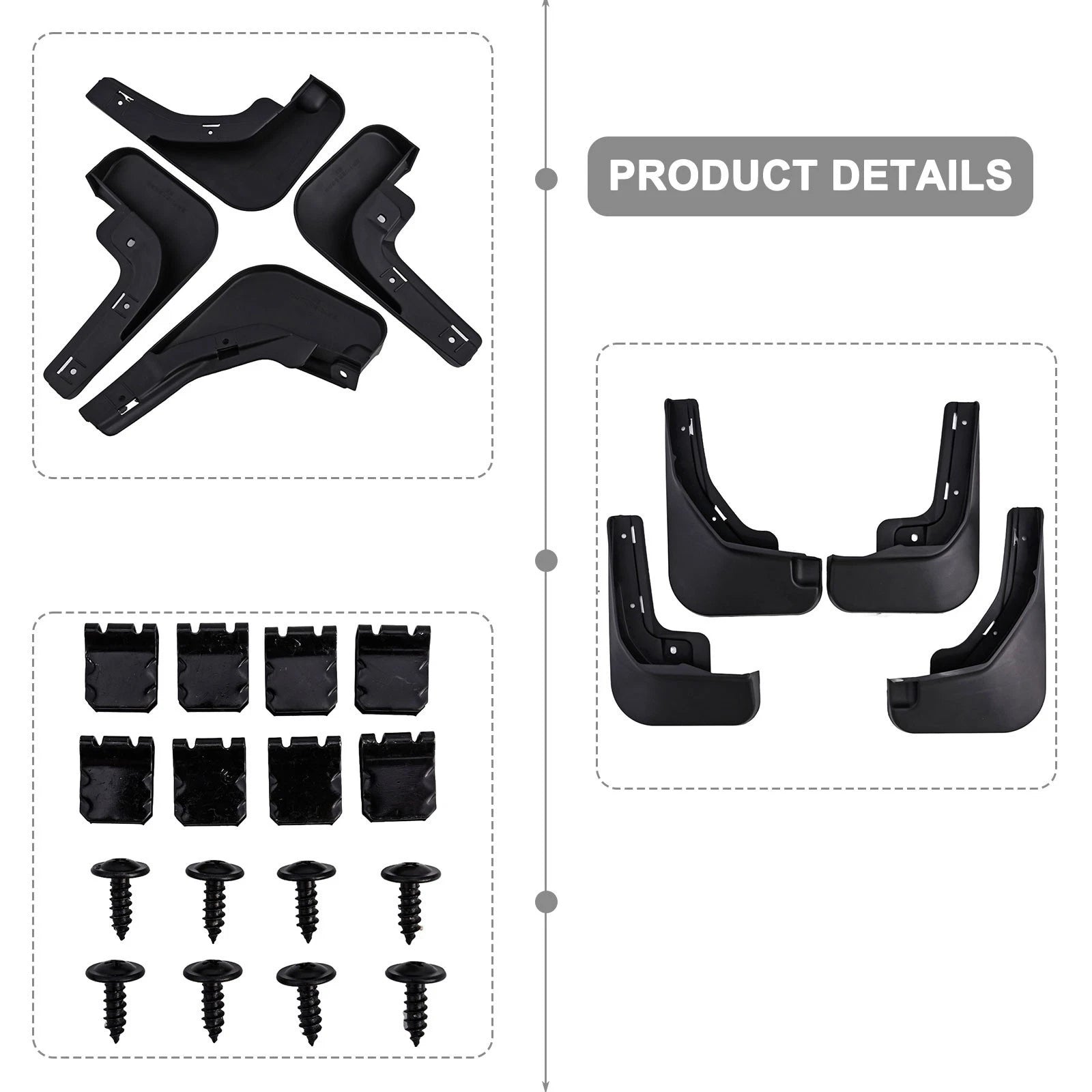 Mud Flaps for BYD Seagull (2023–2023)
