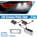 License Plate Light Assembly LED Pair for Chevrolet (2005–2015)