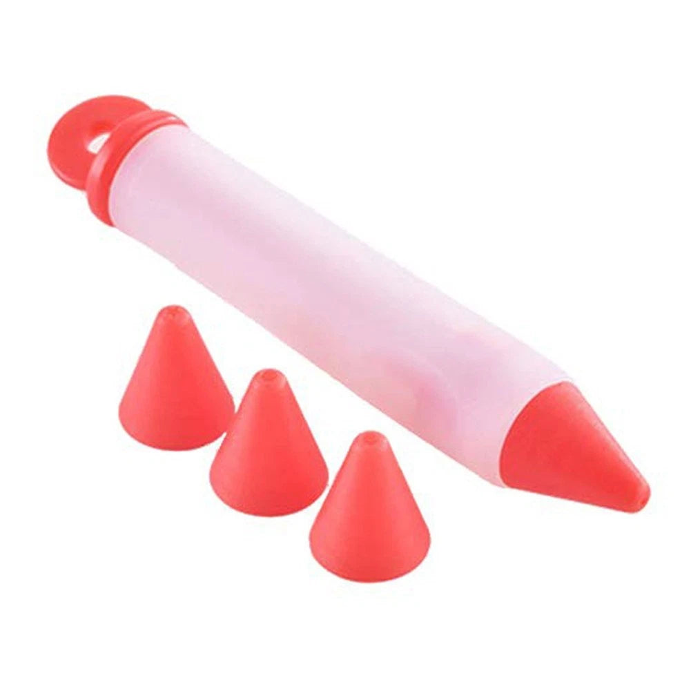 Silicone Cake Decorating Tool for Writing Drawing Piping Icing Chocolate Cream