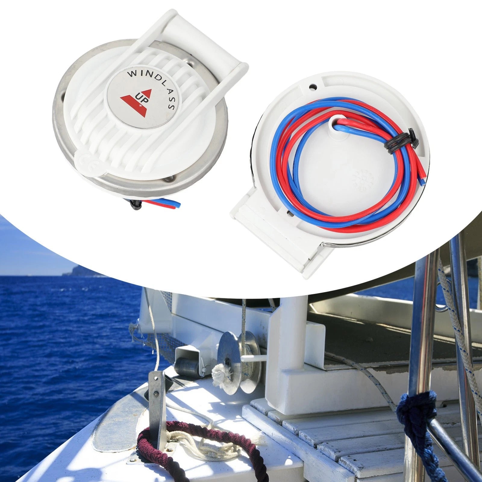Dual Foot Switch Controls for Windlasses (Boat Anchoring)
