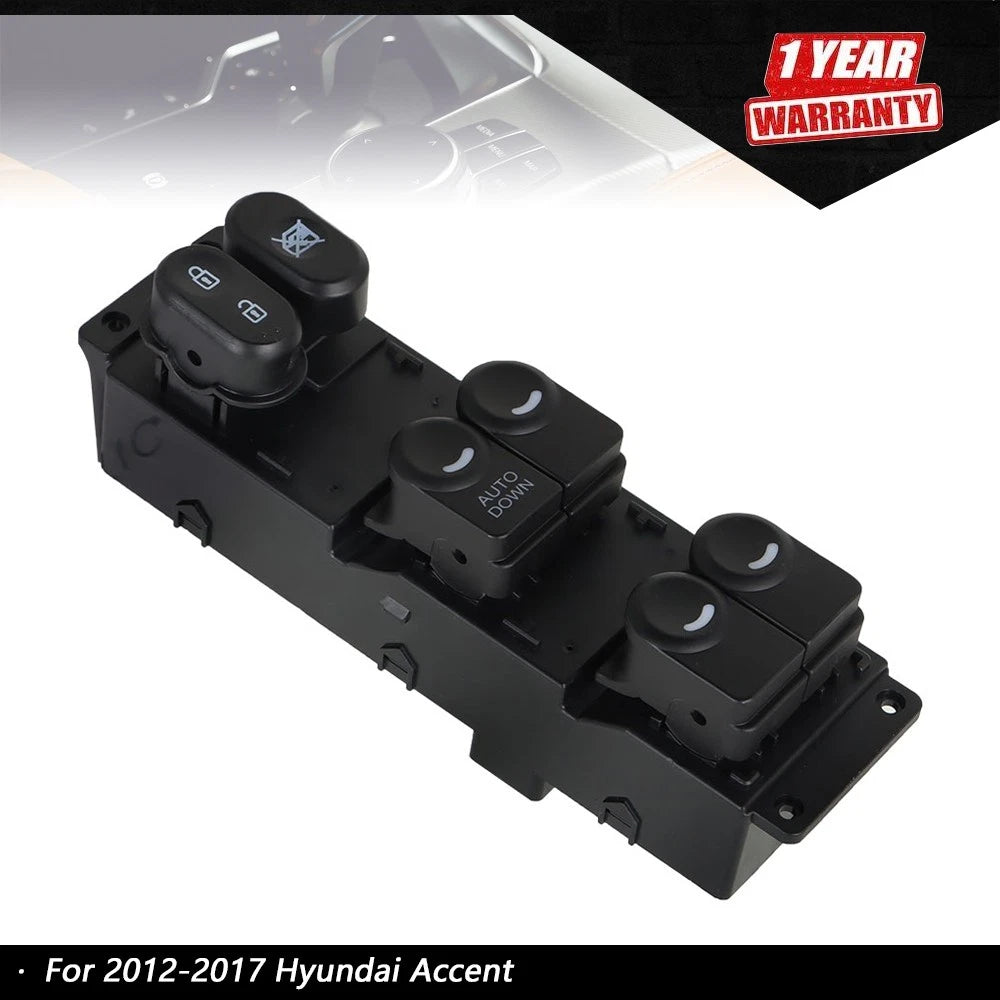 Power Window Door Switch for Hyundai Accent (2012–2017) 935701R111