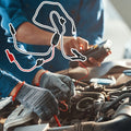 Car Leakage Test Tool with High Current Battery Clip and Low Resistance Switch