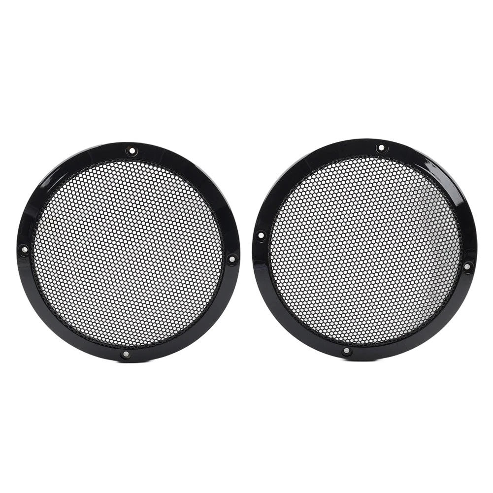 6.5" Saddlebag Lid Speaker Grill Cover for Harley Road Electra Street Glide (1983–Present)