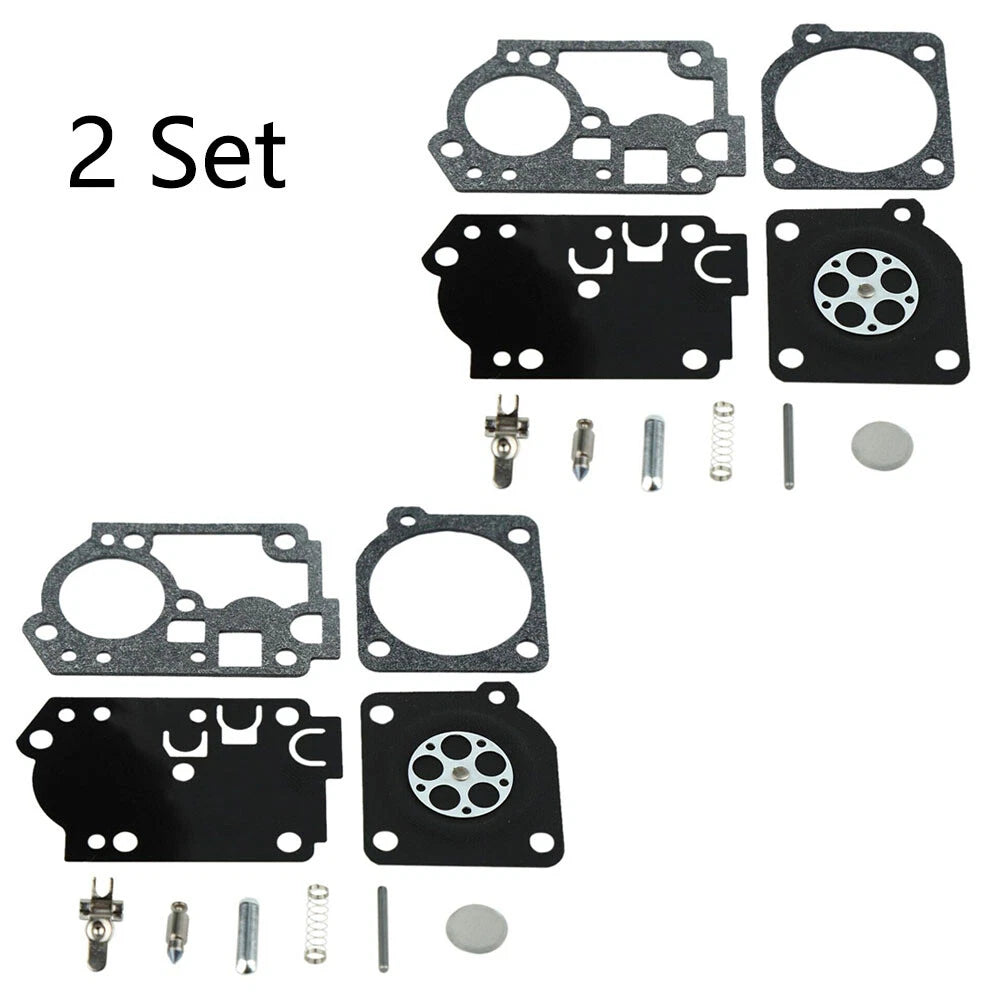 2X Carburetor Gasket Kit for Poulan BVM210VS (Zama RB-156 C1U-W43 C1U-W45)