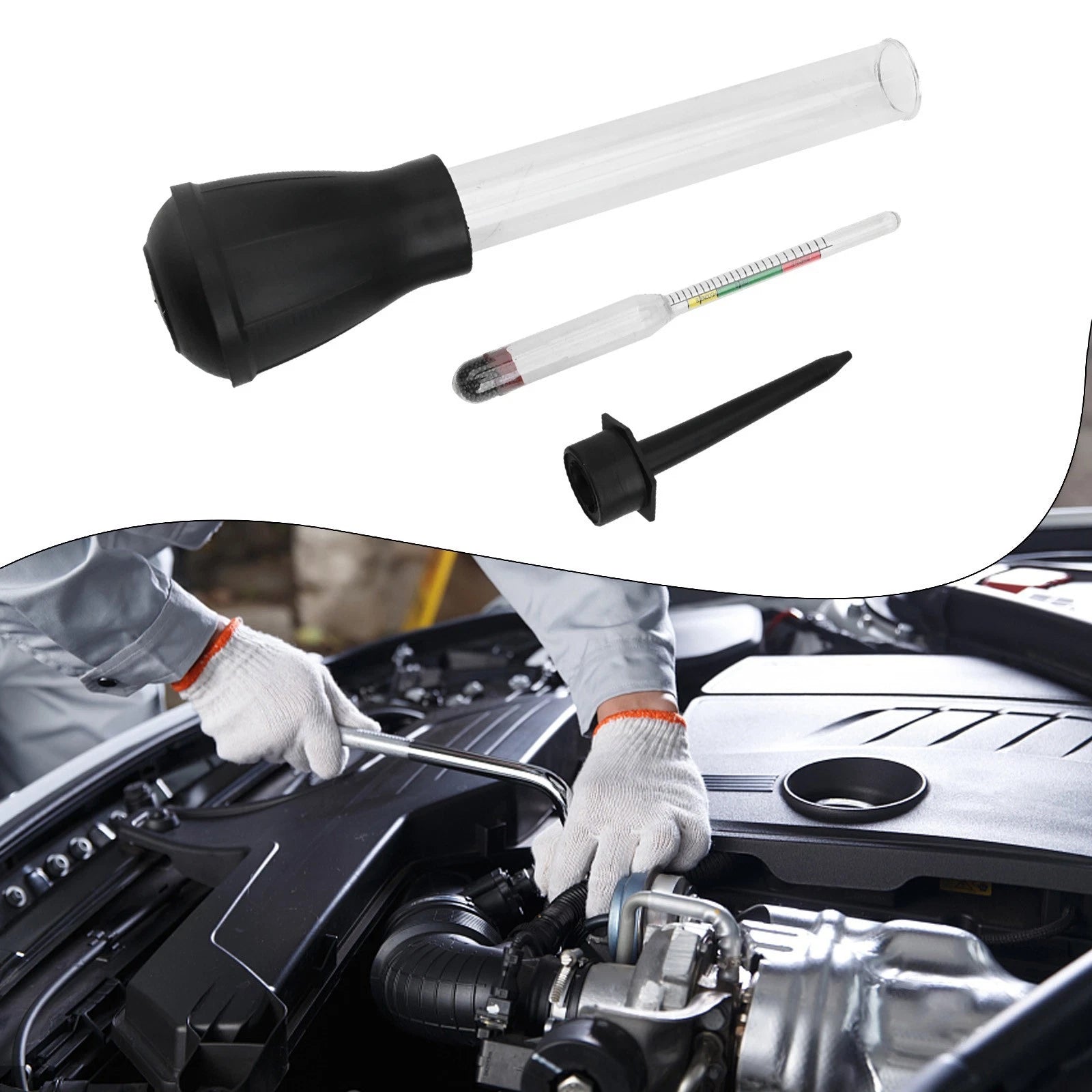 Battery Hydrometer Density Tester for Car Maintenance (2010–2023)