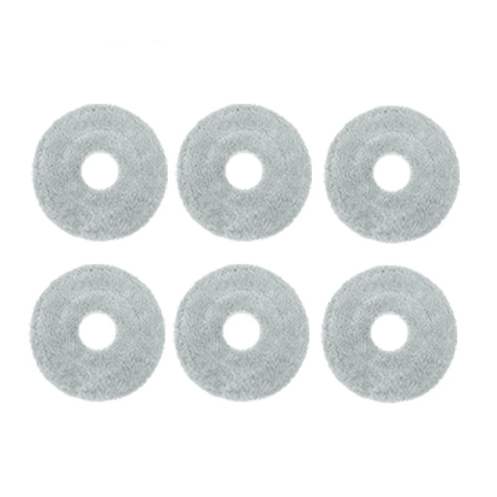 6 Pack Microfiber Mop Cloths for Dreame D30 Ultra Robot
