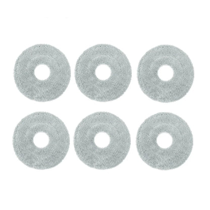 6 Pack Microfiber Mop Cloths for Dreame D30 Ultra Robot