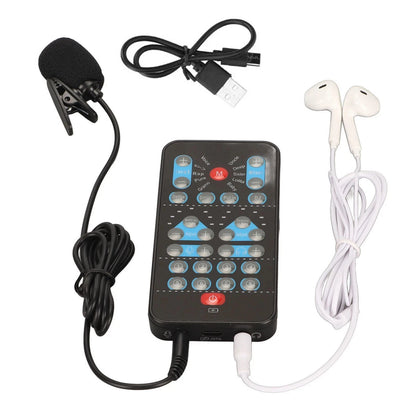 Voice Changer for Portable Handheld Device (Multifunctional, 8 Sounds)