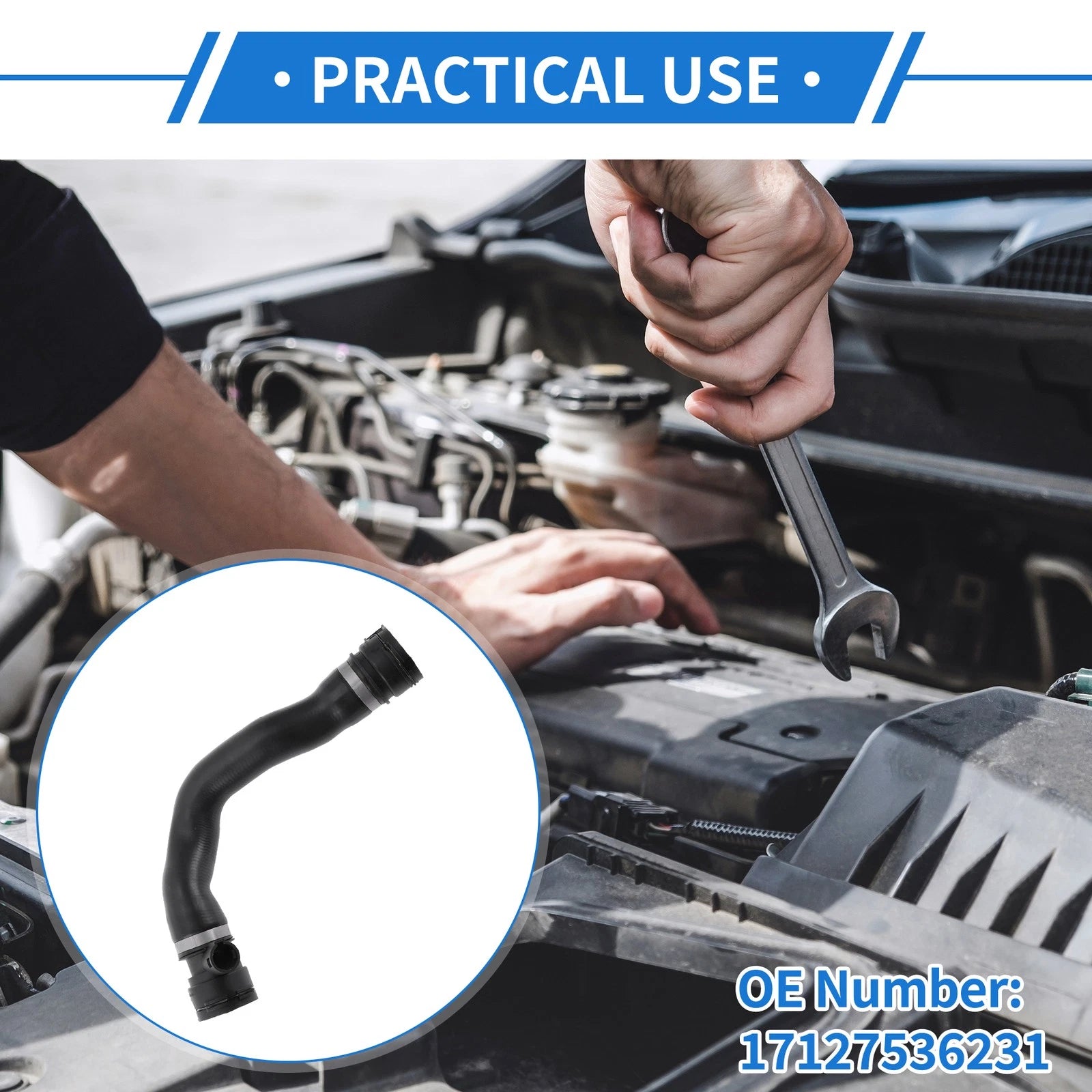 Radiator Hose Replacement for BMW X5 2006–2008 Petrol