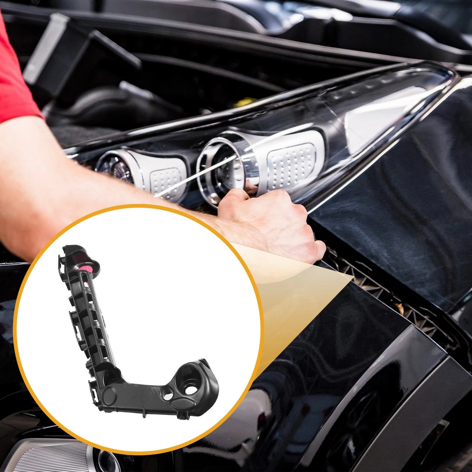 Left Side Front Bumper Support Bracket Replacement for Toyota Corolla (2019–2024)