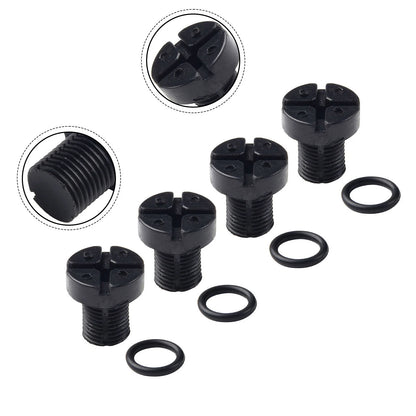Set of 4 Bleed Screws for Overflow Coolant Expansion