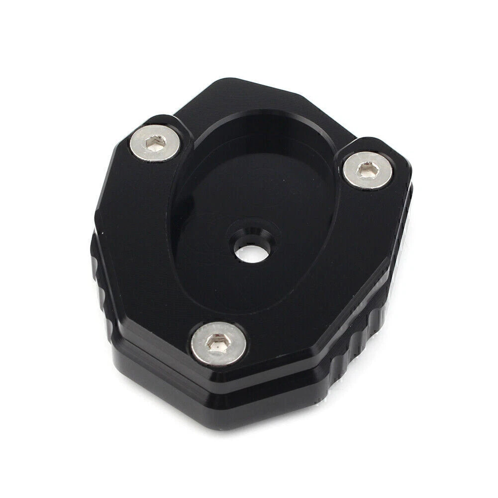 Kickstand Side Stand Extension Plate for Kawasaki Z900 (2017) & Z650 (2017–2020) Black