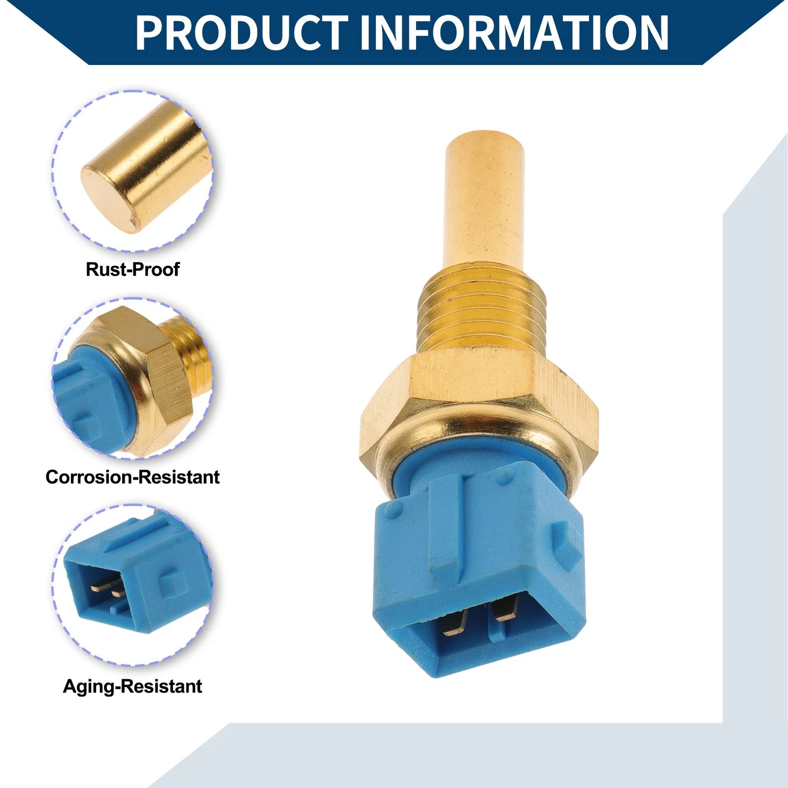 Engine Coolant Temperature Sensor No. 37870PDFE01 for Honda Accord (2018–2023)