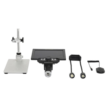7 Inch Digital Microscope with LCD Screen for Electronics Repair