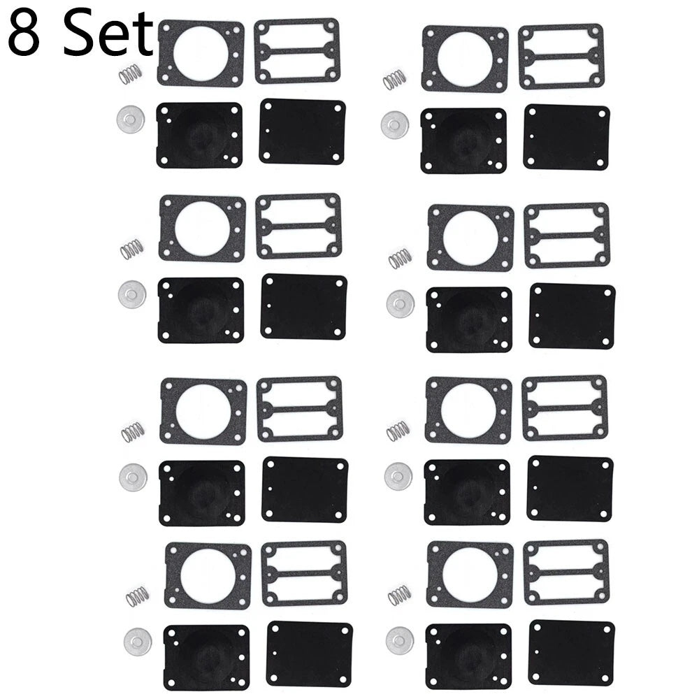 Set of 8 Fuel Pump Repair Kits for B&S 693502, 42E000, 422000, 460000