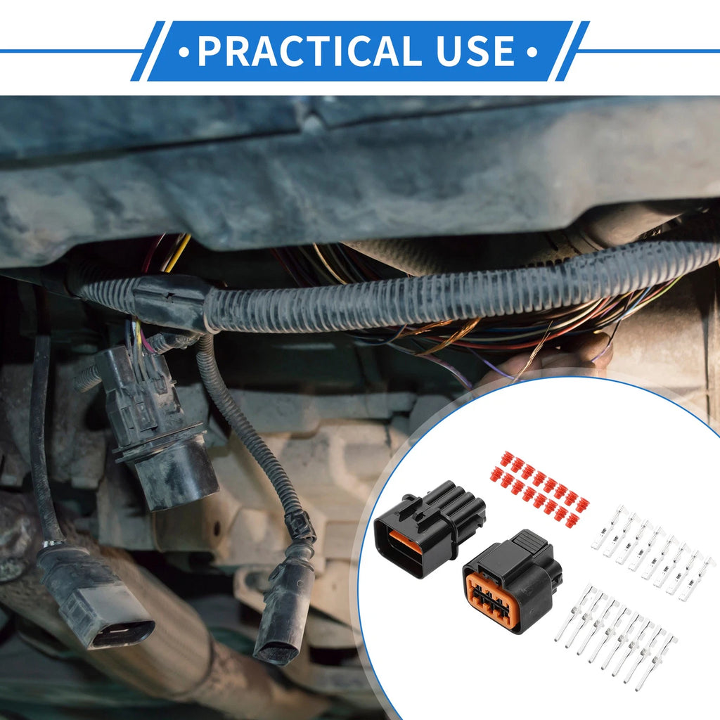 Headlight Connector Plug 8 Pin for Hyundai Kia (1 Set) (2006–2019)