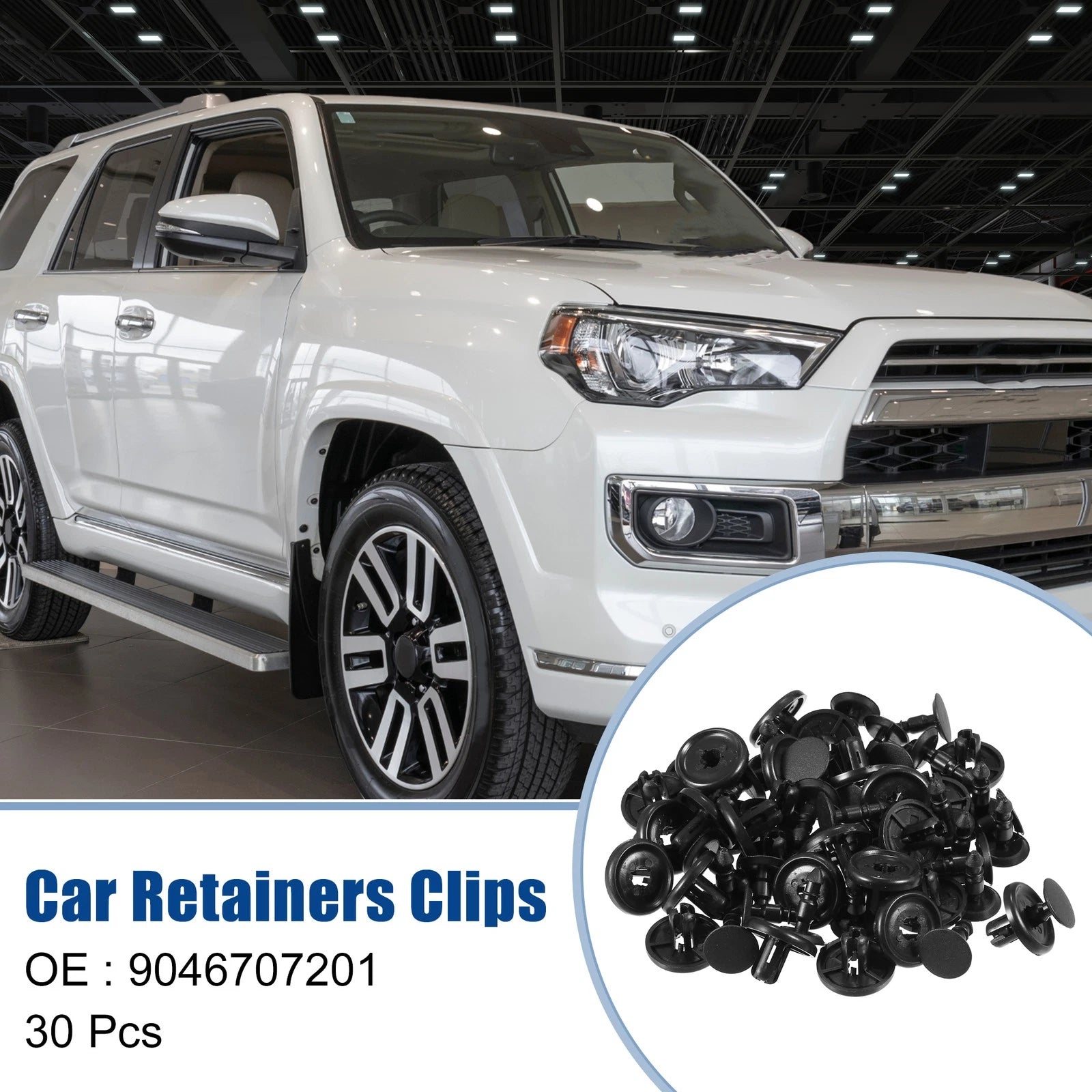 Front Fender Retainer Clips Push Type Rivets Set for Toyota (2005–2015)